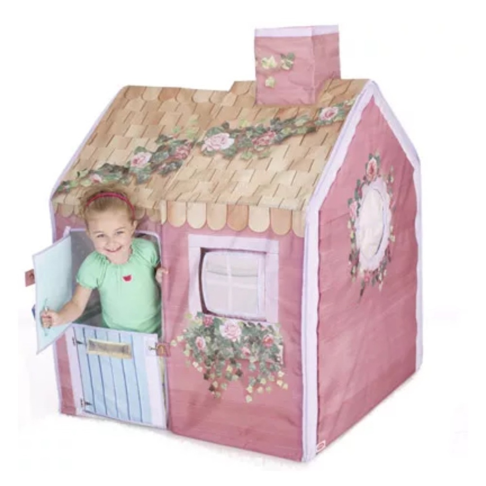 HASBRO PLAYSKOOL DREAM TOWN ROSE PETAL COTTAGE RARE